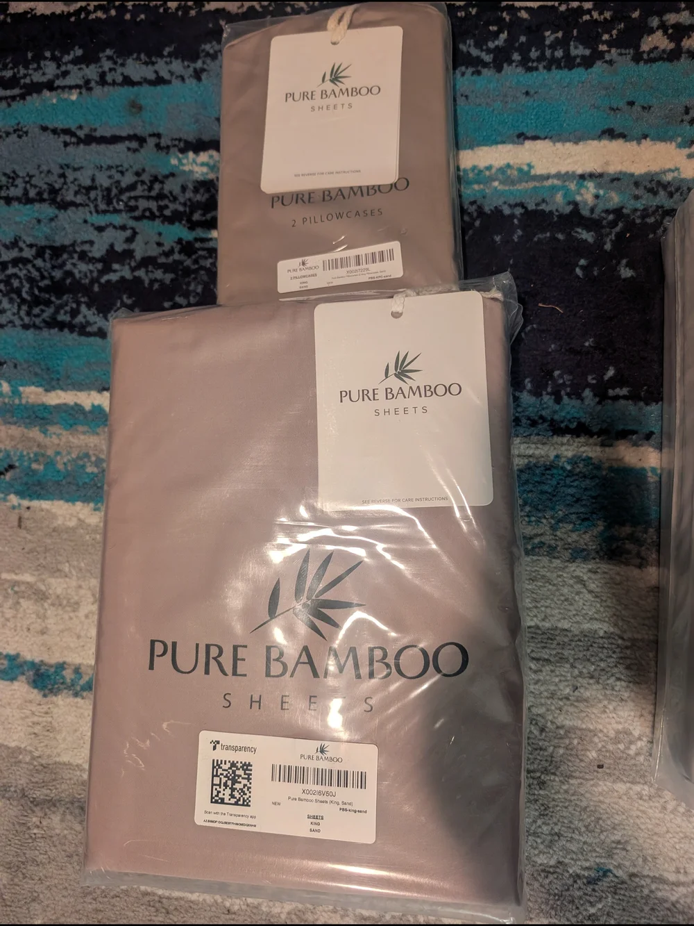 Pure Bamboo Sheet Set In Sand